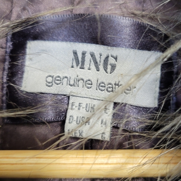 MNG Leather Jacket - Picture 3 of 6